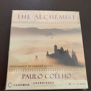 The Alchemist Unabridged 4 CD Set Paulo Coelho Caedmon Jeremy Irons- New